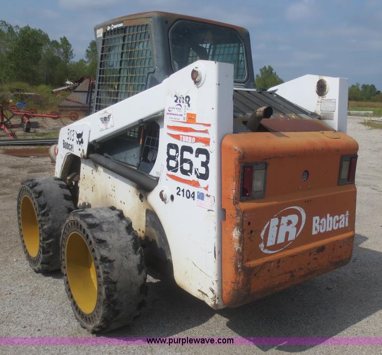 image for item D2158 2002 Bobcat 863 G Series skid steer