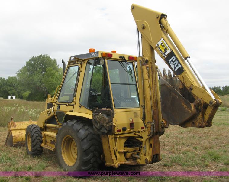 image for item E7889 1991 Caterpillar 426 Series II backhoe