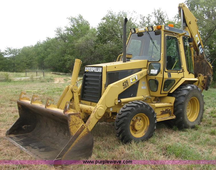image for item E7889 1991 Caterpillar 426 Series II backhoe