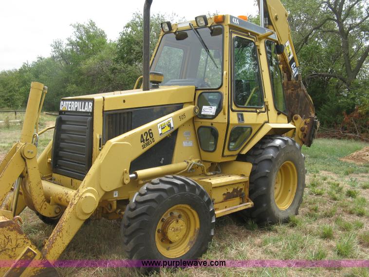 image for item E7889 1991 Caterpillar 426 Series II backhoe