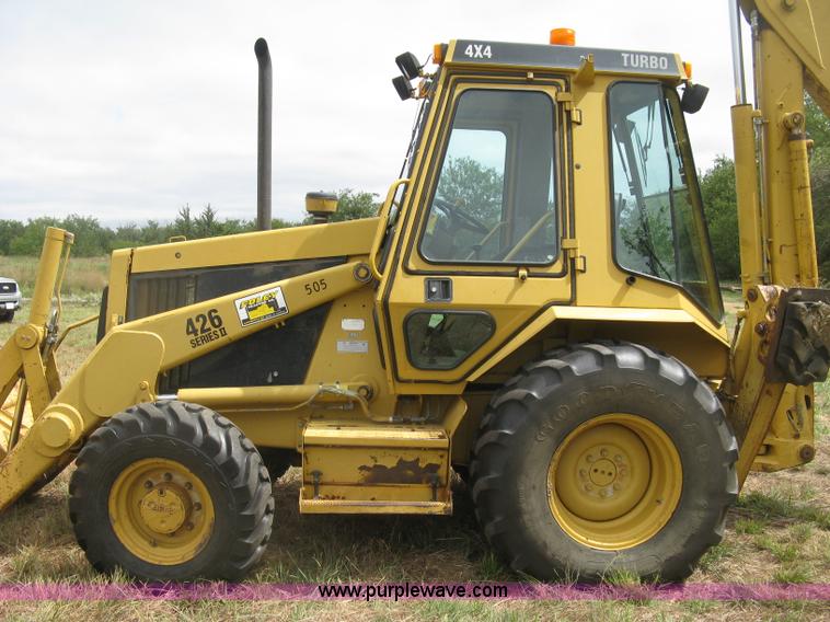 image for item E7889 1991 Caterpillar 426 Series II backhoe