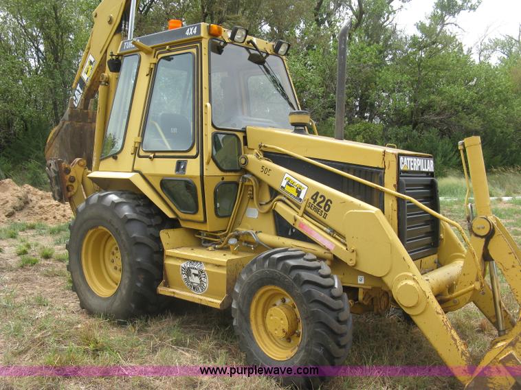 image for item E7889 1991 Caterpillar 426 Series II backhoe