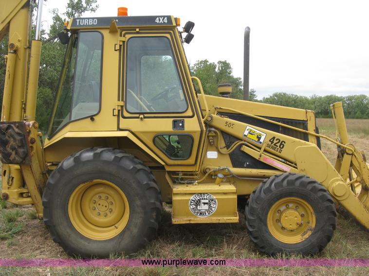 image for item E7889 1991 Caterpillar 426 Series II backhoe