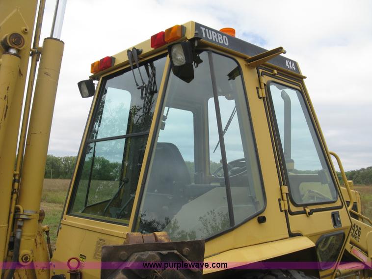 image for item E7889 1991 Caterpillar 426 Series II backhoe
