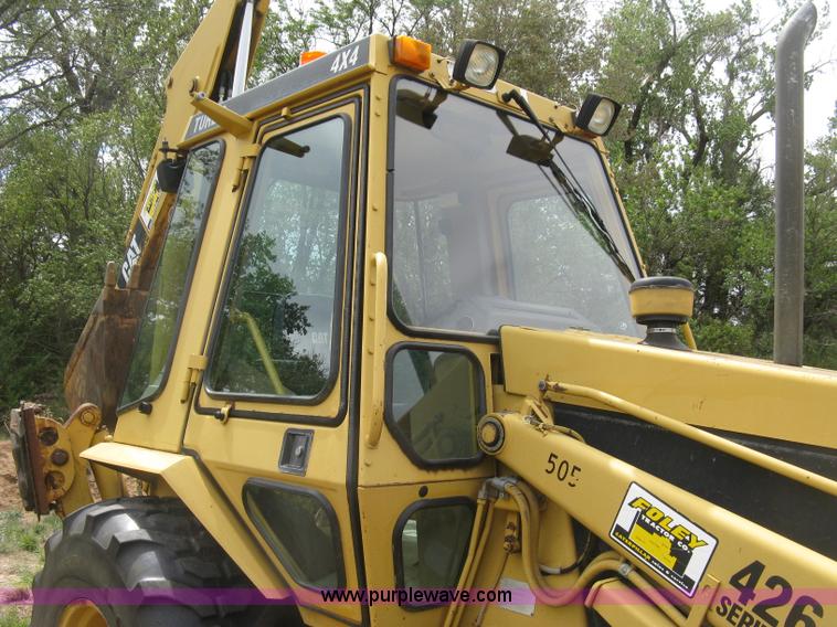 image for item E7889 1991 Caterpillar 426 Series II backhoe