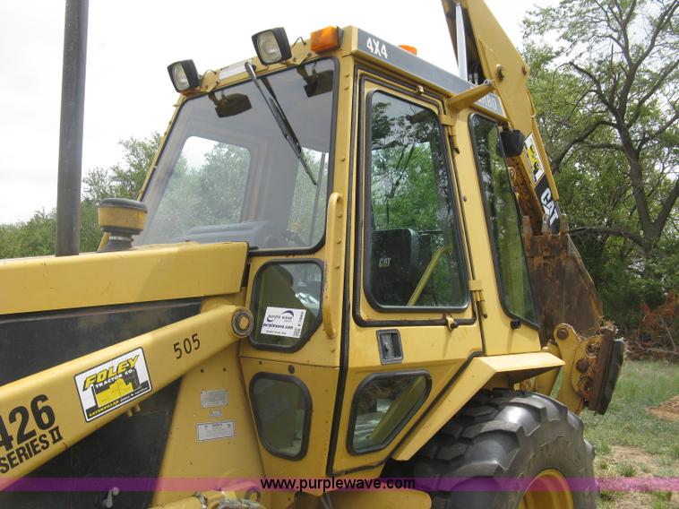 image for item E7889 1991 Caterpillar 426 Series II backhoe