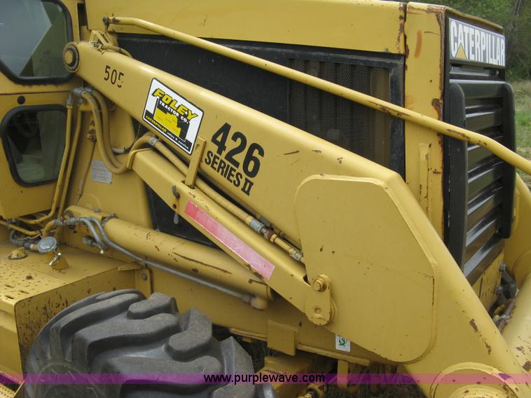 image for item E7889 1991 Caterpillar 426 Series II backhoe