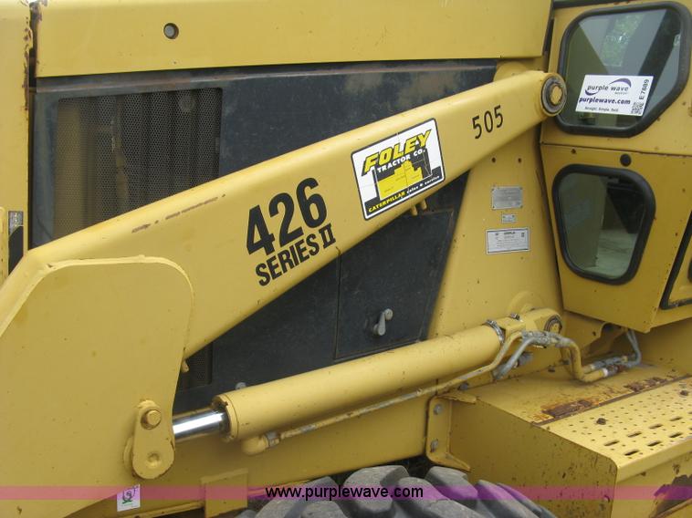 image for item E7889 1991 Caterpillar 426 Series II backhoe