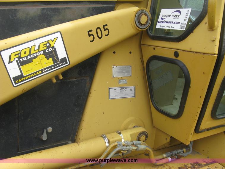 image for item E7889 1991 Caterpillar 426 Series II backhoe