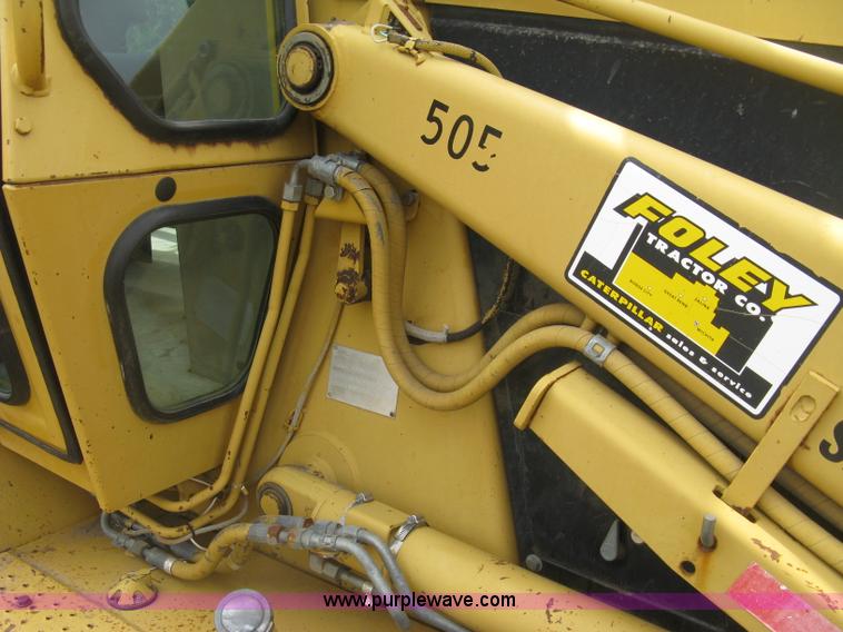 image for item E7889 1991 Caterpillar 426 Series II backhoe