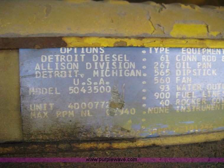 image for item E7900 1984 Galion 125 crane