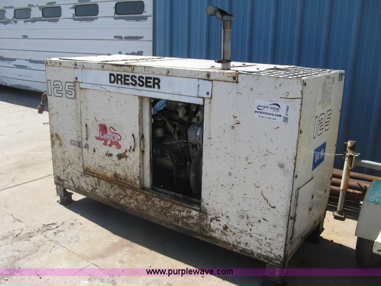 image for item E7902 Leroi 125 stationary compressor