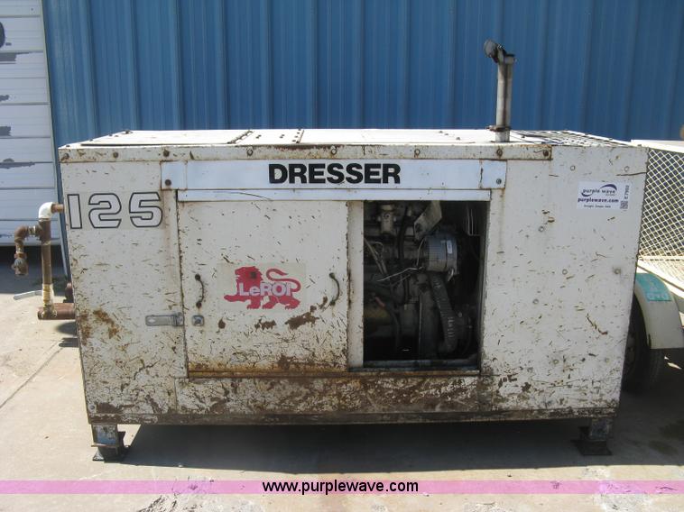 image for item E7902 Leroi 125 stationary compressor