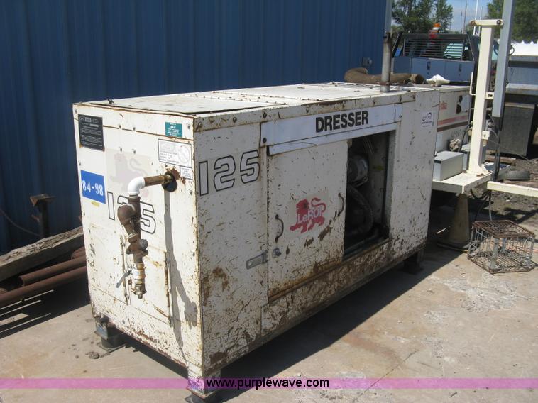 image for item E7902 Leroi 125 stationary compressor