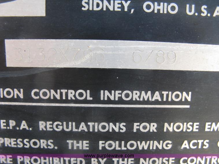 image for item E7902 Leroi 125 stationary compressor