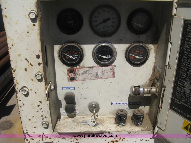 image for item E7902 Leroi 125 stationary compressor