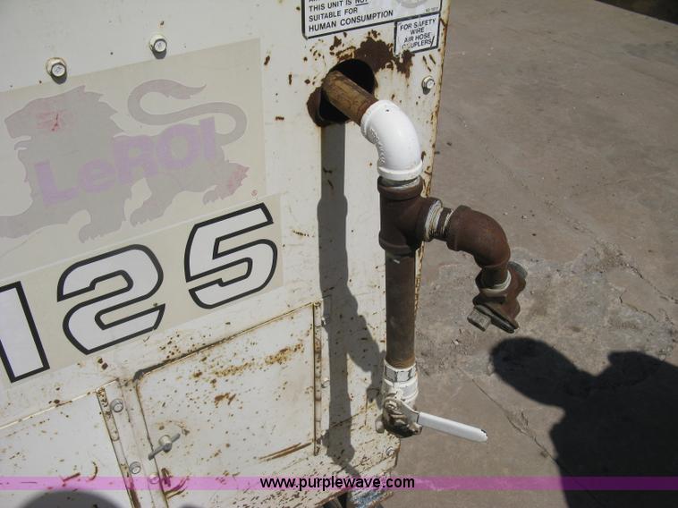 image for item E7902 Leroi 125 stationary compressor