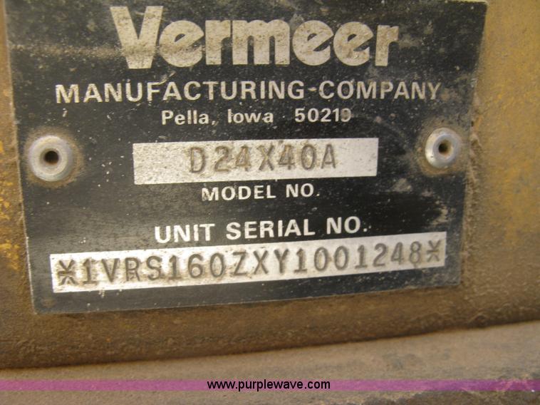 image for item E7912 1995 Vermeer D24X40A directional drill