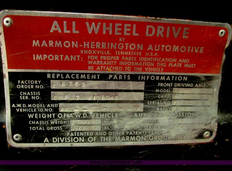 image for item F7211 1976 Chevrolet C65 Custom Deluxe water truck