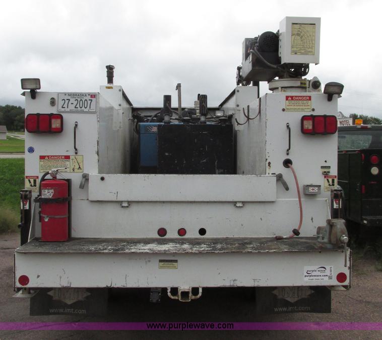 image for item G9974 2007 Ford F550 Super Duty XL utility truck