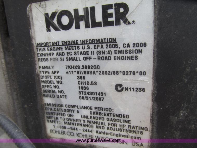 image for item G9974 2007 Ford F550 Super Duty XL utility truck