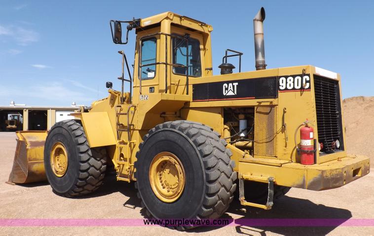 image for item H9142 1984 Caterpillar 980C wheel loader