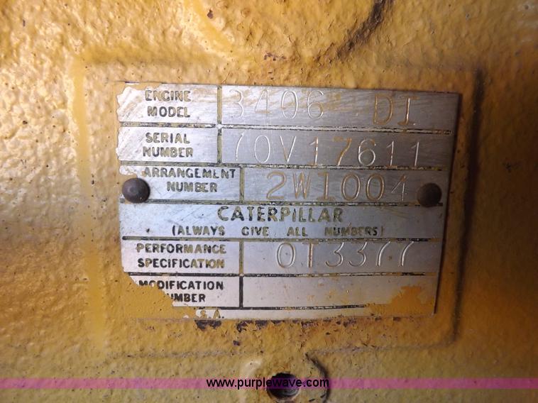 image for item H9142 1984 Caterpillar 980C wheel loader