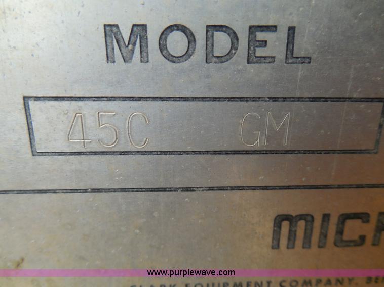 image for item I3336 1979 Clark 45C wheel loader