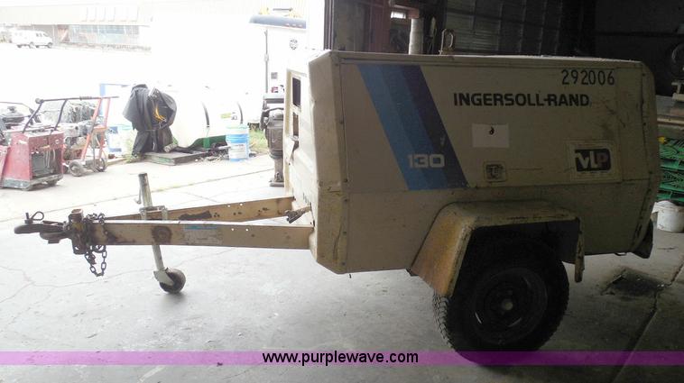 image for item I3340 Ingersoll Rand 130 air compressor