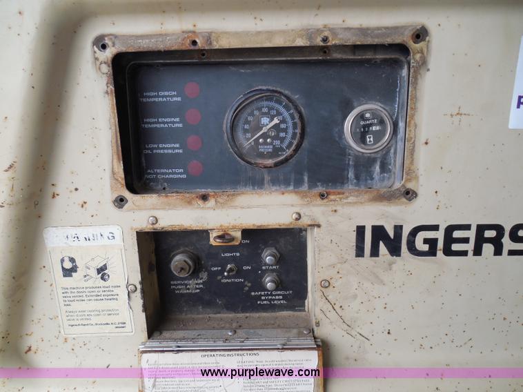 image for item I3340 Ingersoll Rand 130 air compressor