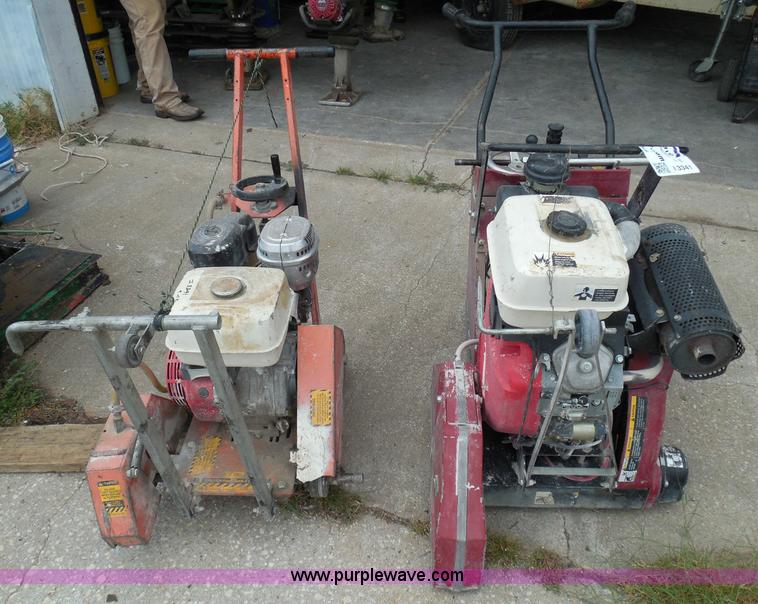 image for item I3341 (2) concrete saws