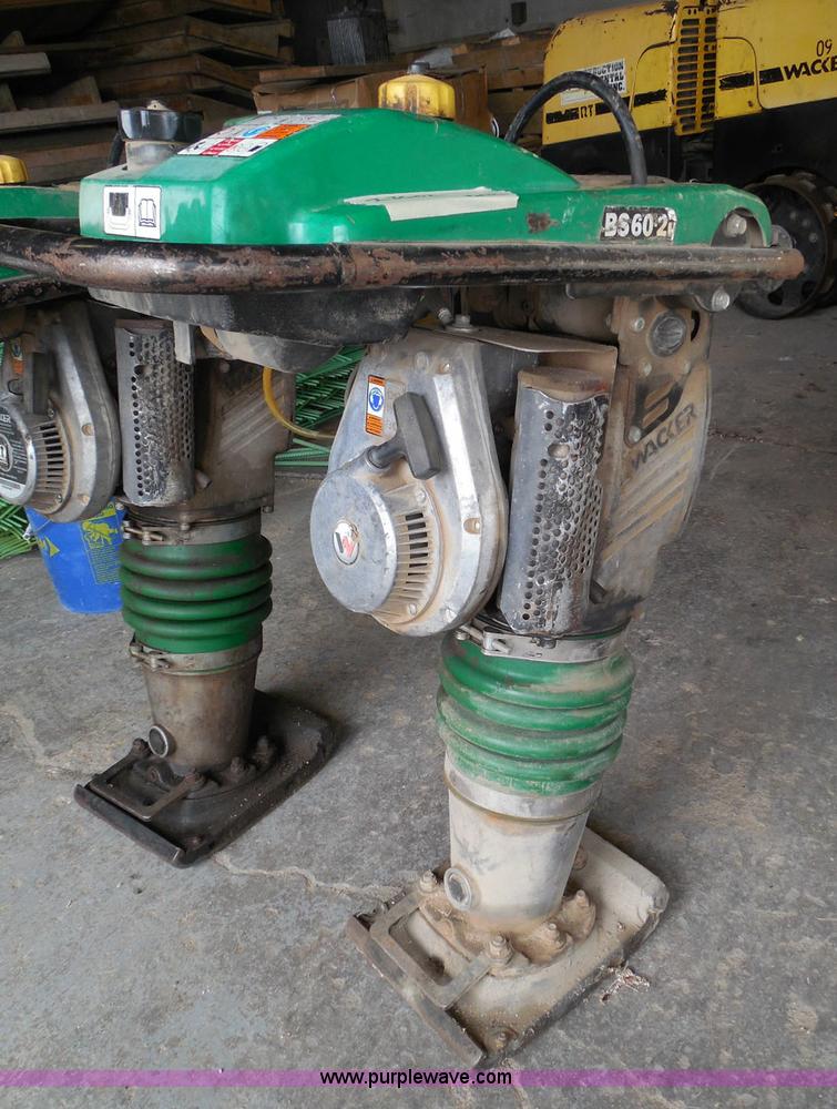 image for item I3342 (2) Wacker compactors