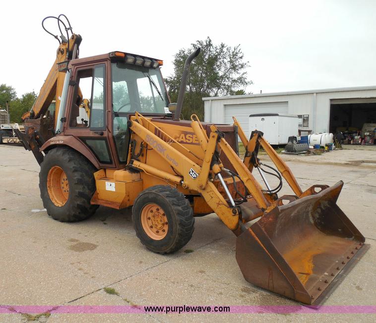 image for item I3344 1994 Case 580 Super K backhoe