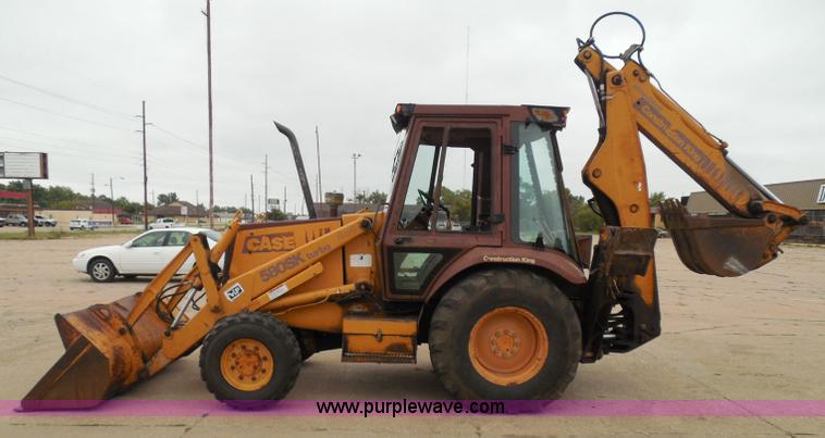 image for item I3344 1994 Case 580 Super K backhoe