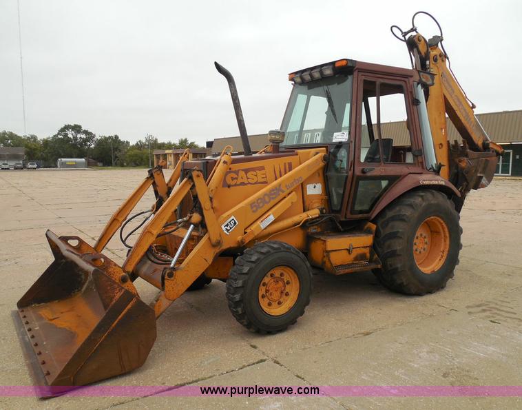 image for item I3344 1994 Case 580 Super K backhoe