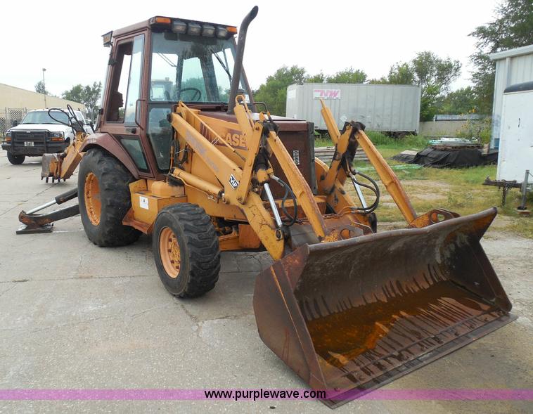 image for item I3344 1994 Case 580 Super K backhoe