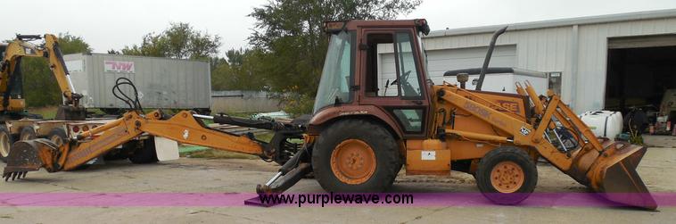 image for item I3344 1994 Case 580 Super K backhoe