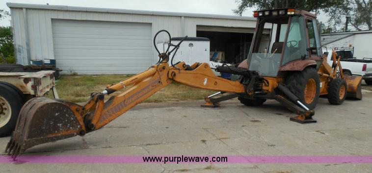 image for item I3344 1994 Case 580 Super K backhoe
