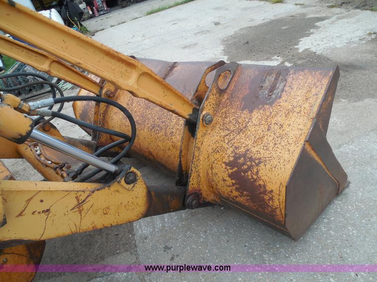 image for item I3344 1994 Case 580 Super K backhoe