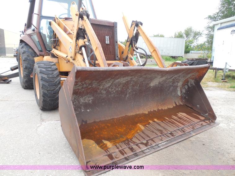 image for item I3344 1994 Case 580 Super K backhoe