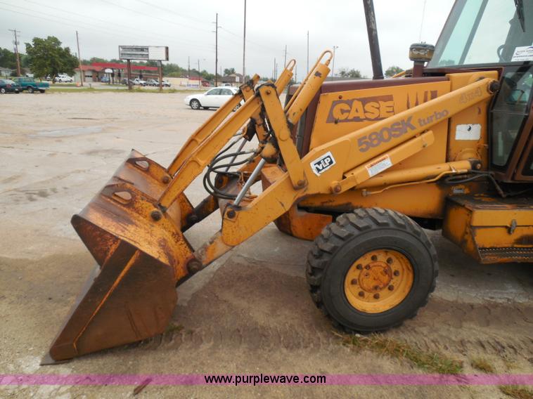 image for item I3344 1994 Case 580 Super K backhoe