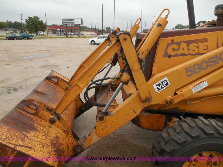 image for item I3344 1994 Case 580 Super K backhoe