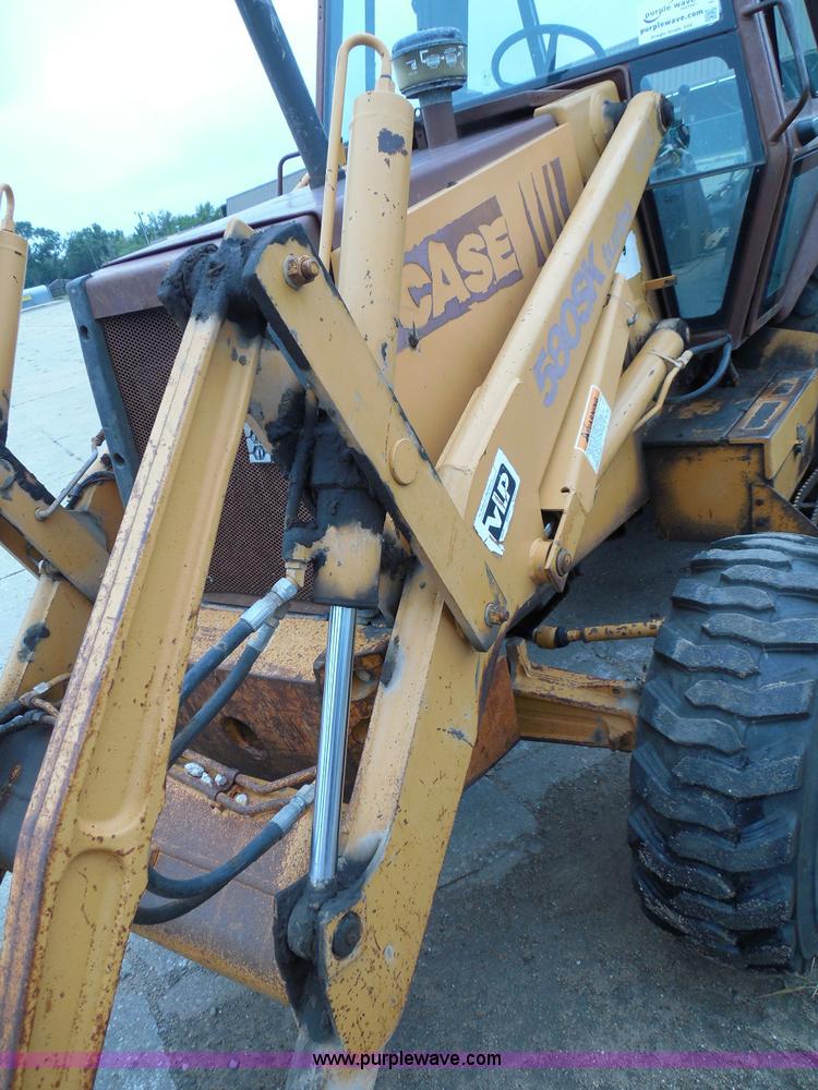 image for item I3344 1994 Case 580 Super K backhoe