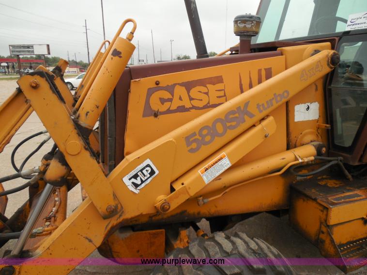 image for item I3344 1994 Case 580 Super K backhoe