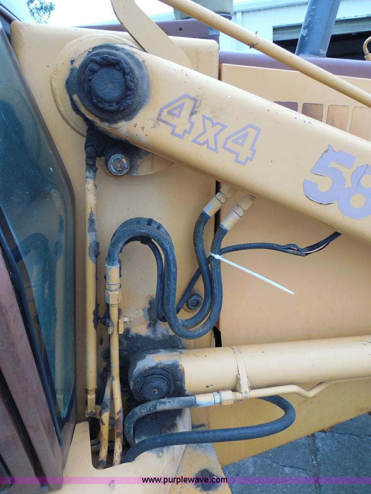 image for item I3344 1994 Case 580 Super K backhoe