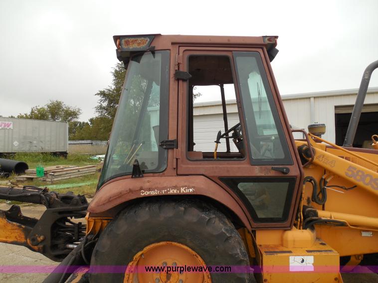 image for item I3344 1994 Case 580 Super K backhoe