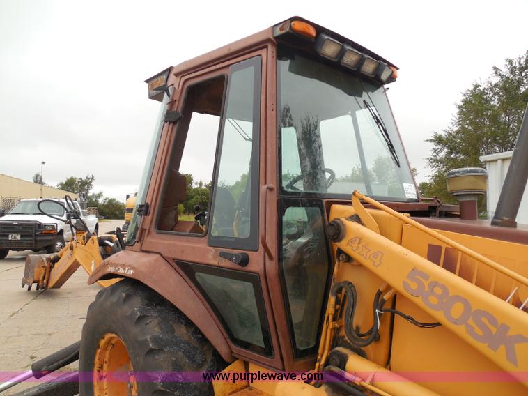 image for item I3344 1994 Case 580 Super K backhoe