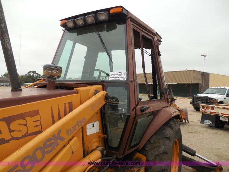 image for item I3344 1994 Case 580 Super K backhoe