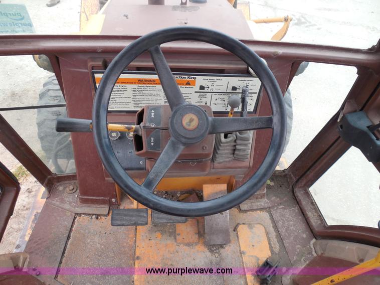 image for item I3344 1994 Case 580 Super K backhoe