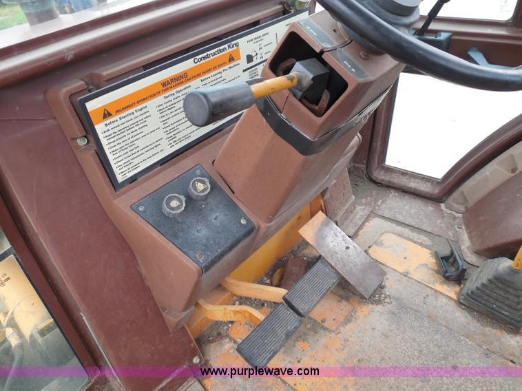 image for item I3344 1994 Case 580 Super K backhoe